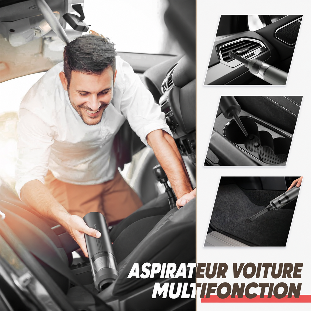 Aspirateur à main 4-en-1 LUMEKYA